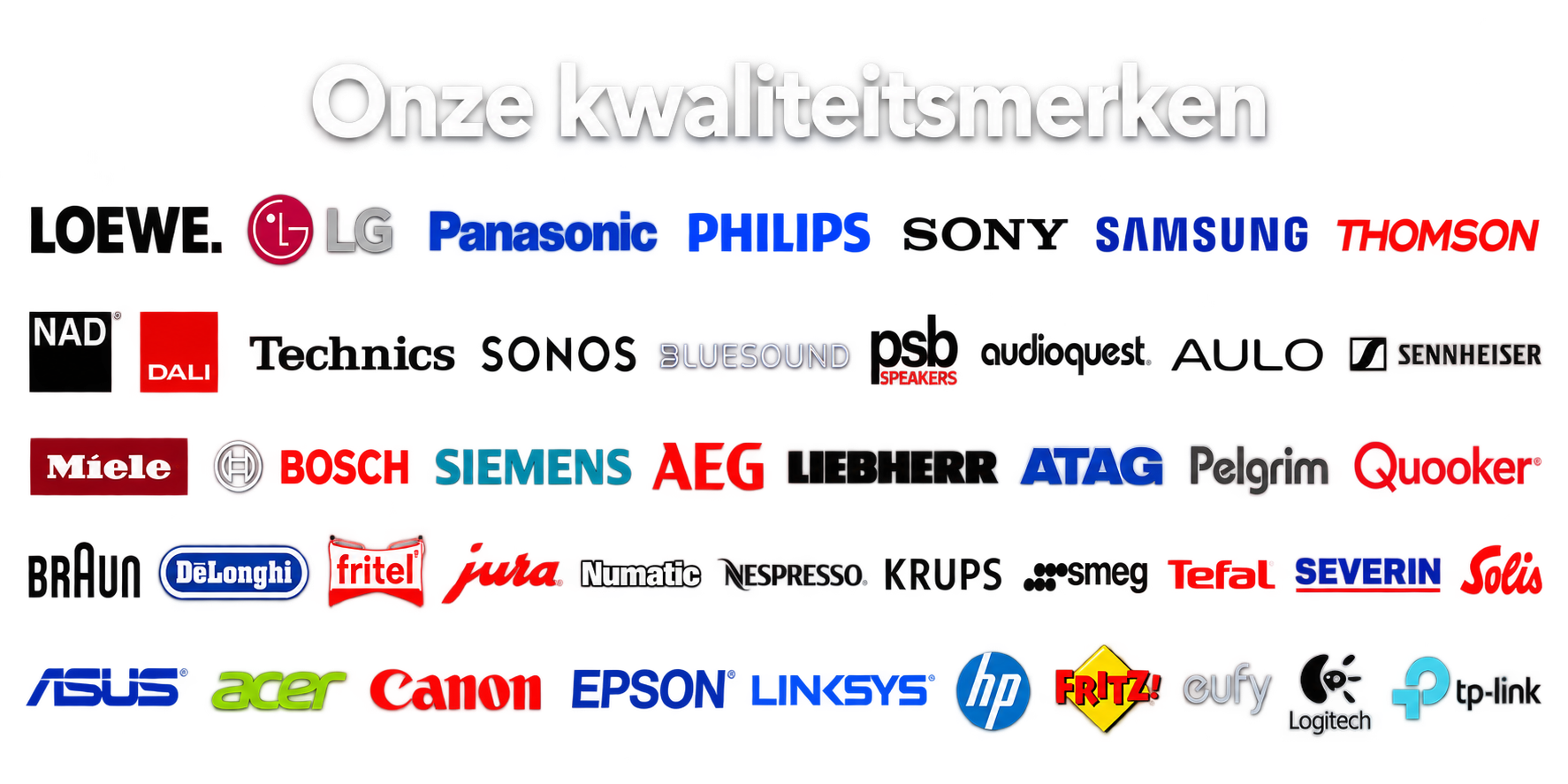 onze merken banner